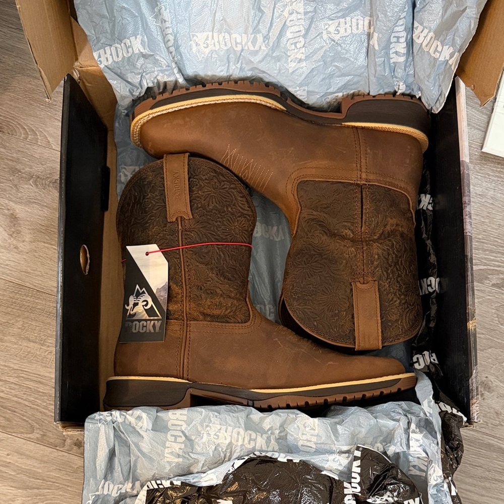Rocky Men's Dark Brown Western Boots